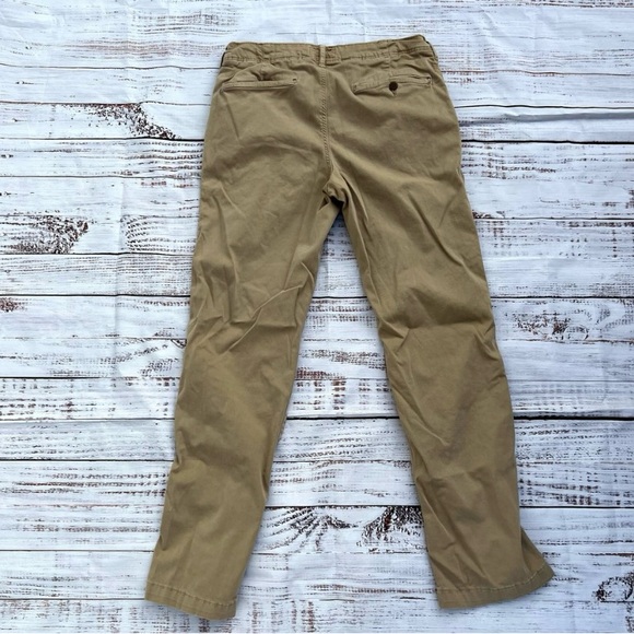 American Eagle Khaki Tan Relaxed Straight Pants size 32x34 (inseam is really 30) - Picture 2 of 7
